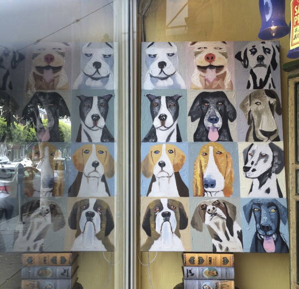Dog Matrix Painting