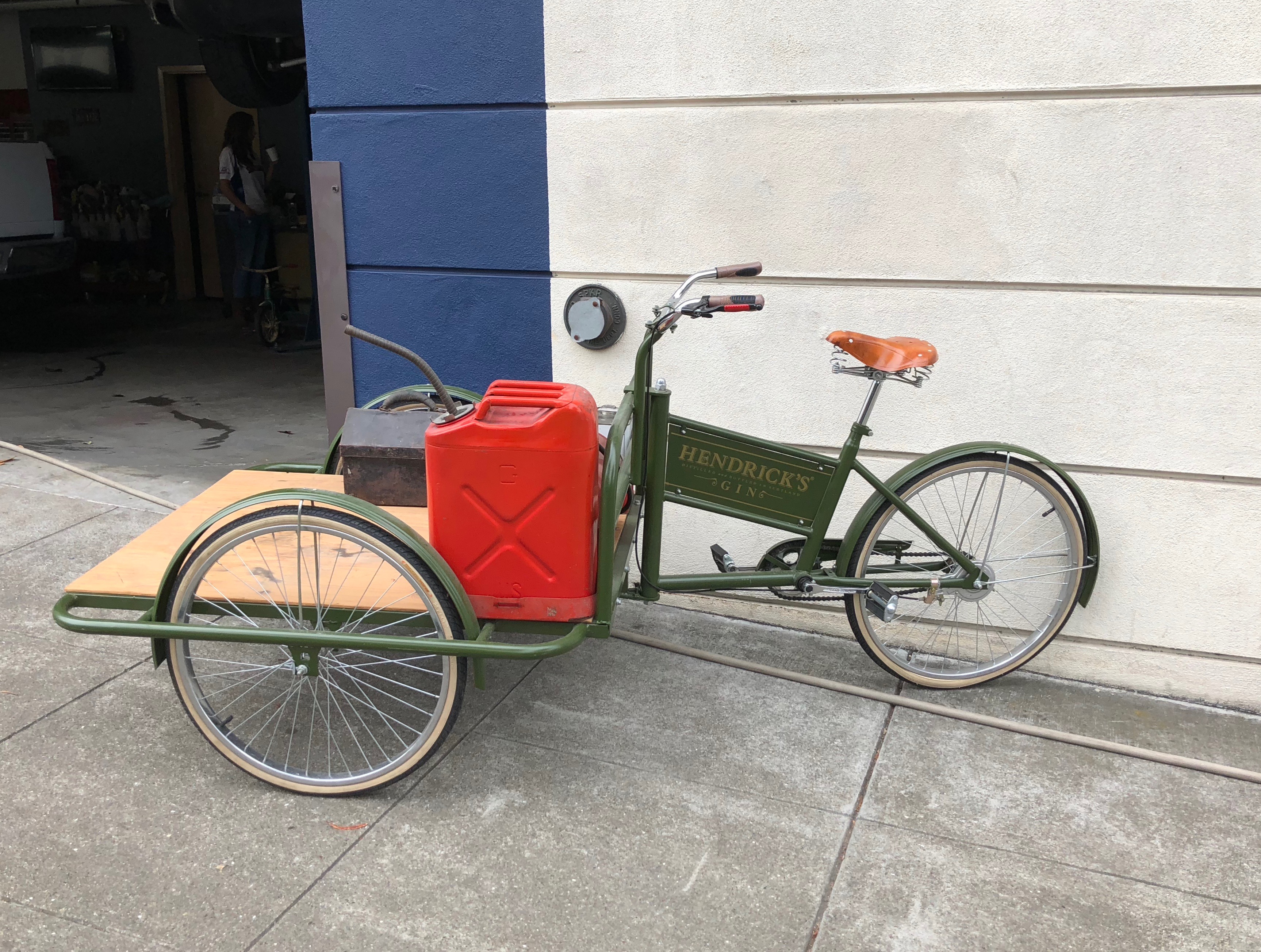 Hendrick's Gin Delivery Bicycle