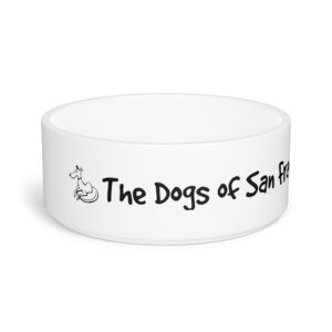 "The Dogs of San Francisco" Logo Dog Bowl