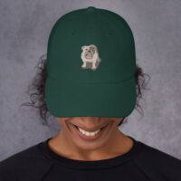Sad Bulldog Puppy Cap