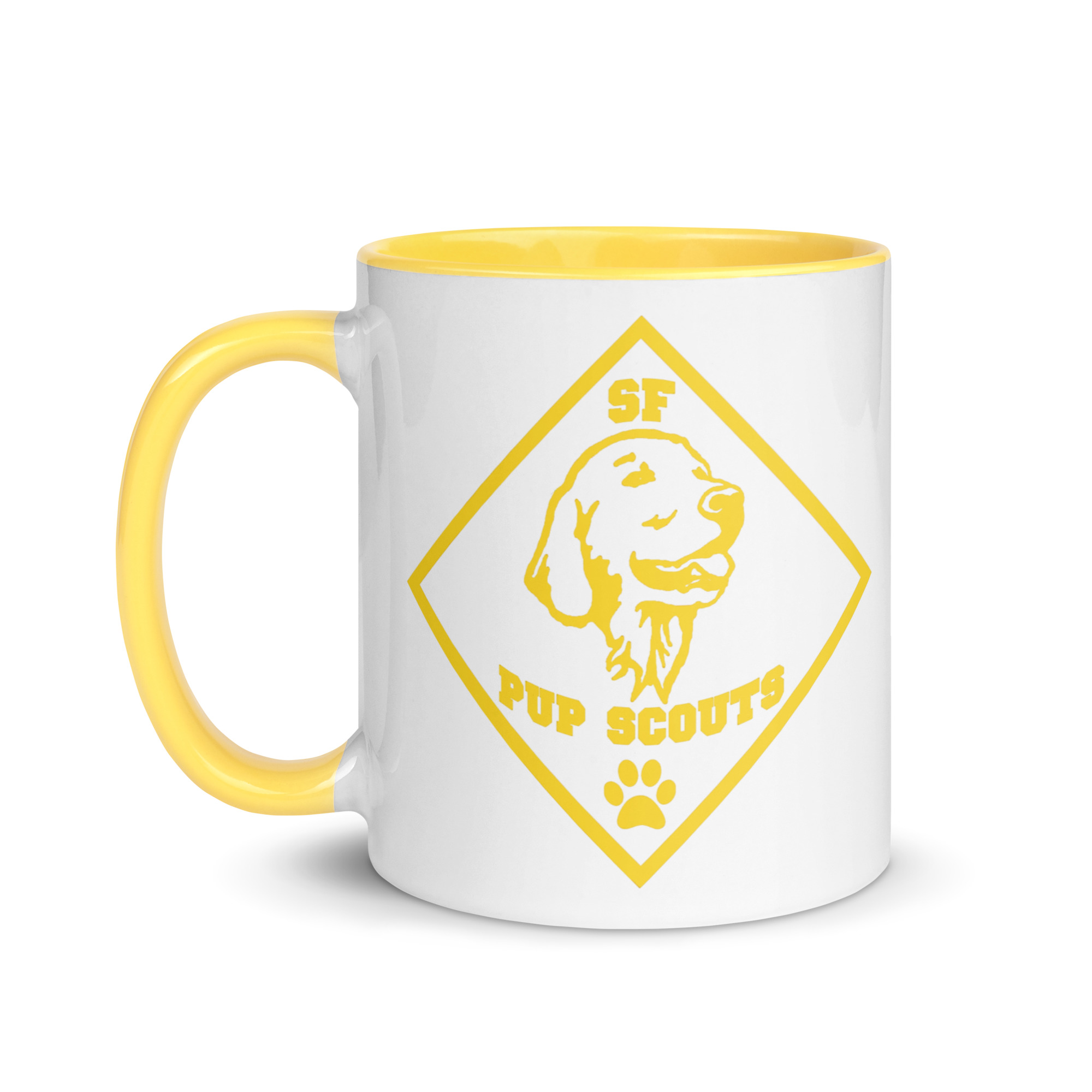 Pup Scouts Mug – Gold - Image 3