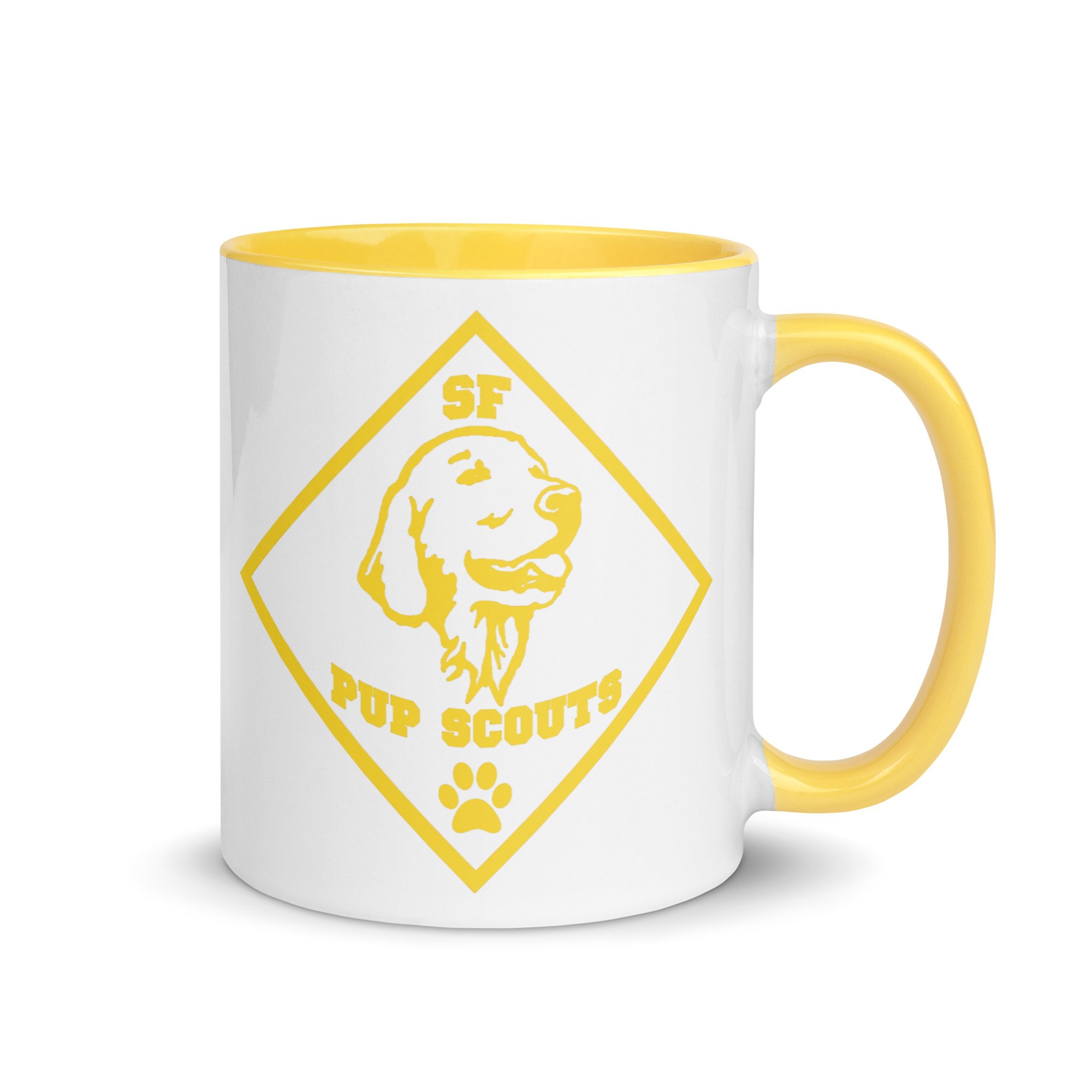 Pup Scouts Mug – Gold